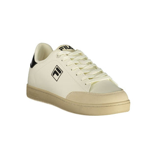 Zapatilla para hombre de poliéster blanco