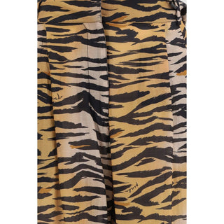 Multicolor Cotton Pants