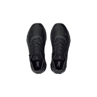 Schwarze Sportsneaker aus Polyester