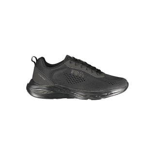 Nero Polyurethane Men Sneaker