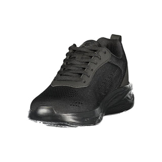 Nero Polyurethane Men Sneaker