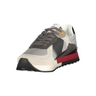 Zapatilla para hombre gris de poliuretano