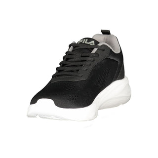 Nero Polyurethane Men Sneaker
