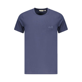 Camiseta para hombre de algodón azul