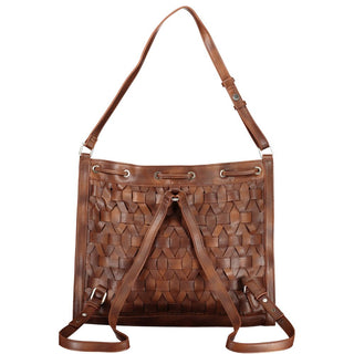 Camel Damenrucksack aus Polyurethan