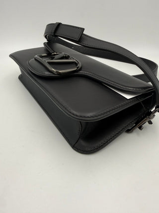 VALENTINO GARAVANI VLOGO Schwarze Handtasche
