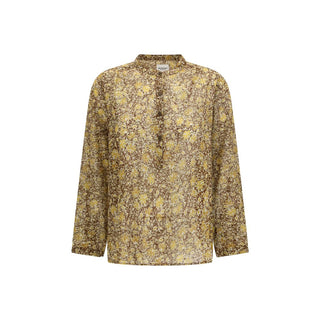 Bicolor Cotton Pattern Shirt