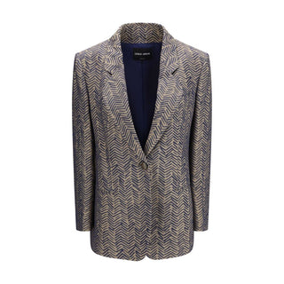 Beige Viscose Blazer