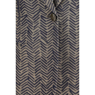 Beige Viscose Blazer