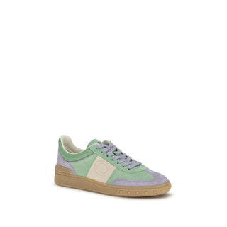 Sneakers aus Kalbsleder in Multicolor
