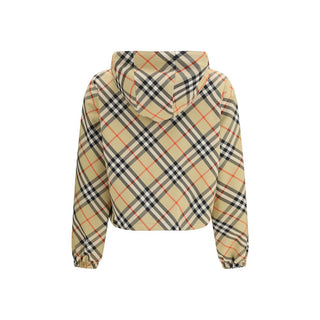 Beige Polyester Full-Length Jacket