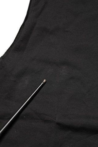 Black Crew Neck Sleeveless Tank Top T-shirt