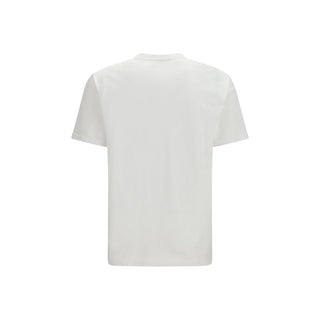 Weißes Baumwoll-T-Shirt