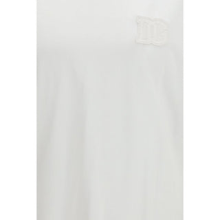 Weißes Baumwoll-T-Shirt