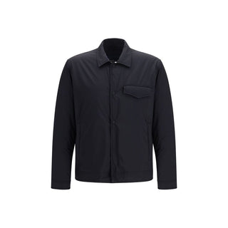 Black Nylon Shell Jacket