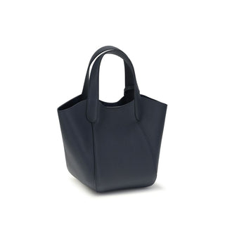 Blue Calf Leather Bos Taurus Handbag