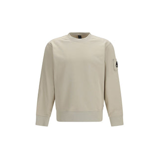 Beiges Baumwoll-Sweatshirt