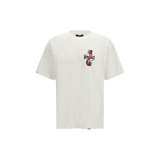 Camiseta de algodón blanca