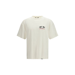 Camiseta de algodón blanca