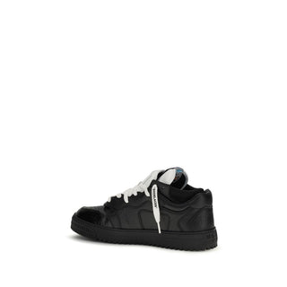 Multicolor Calf Leather Bos Taurus Athletic Sneakers