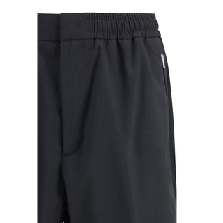 Black Polyester Pants