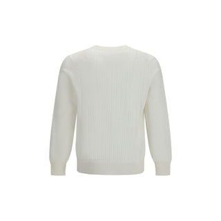 Weißes Baumwoll-Sweatshirt