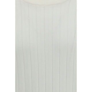 Weißes Baumwoll-Sweatshirt