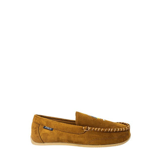 Zapatillas beige de piel sintética
