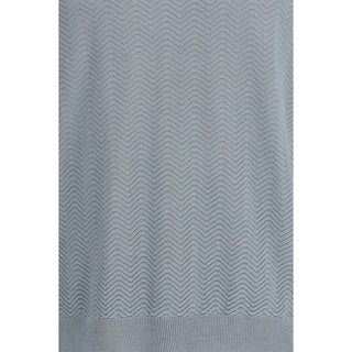 Graues Seiden-Sweatshirt