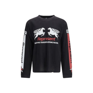 Ropa deportiva de algodón negra
