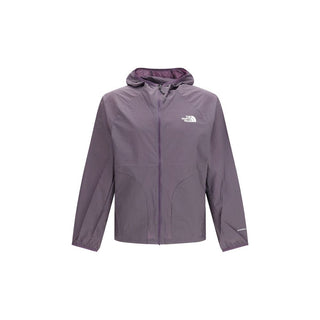 Lila Shell-Jacke aus Polyester