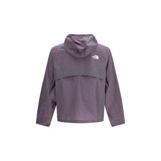 Lila Shell-Jacke aus Polyester