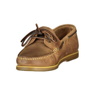 Marrone Leder Herren Klassischer Schuh