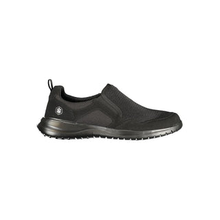Zapatillas para hombre de poliéster negras