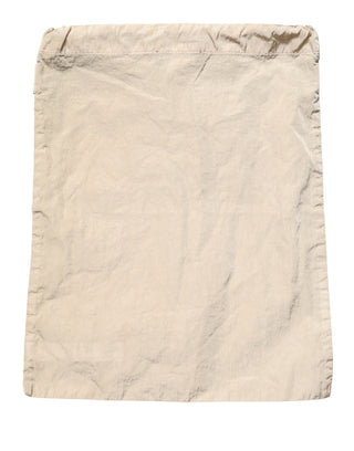 Braune Nylon-Badeshorts mit Kordelzug Bademode