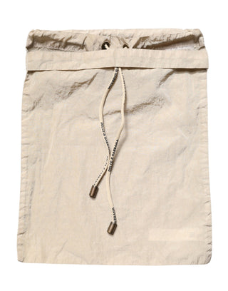 Braune Nylon-Badeshorts mit Kordelzug Bademode