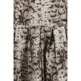 Multicolor Cotton Casual Dress