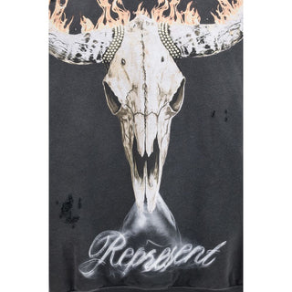 Sudadera gris de algodón