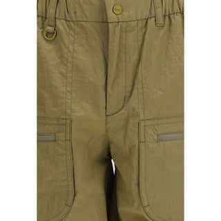 Bermudas bicolor de poliéster