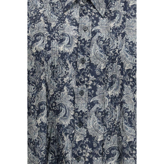 Blue Cotton Shirt