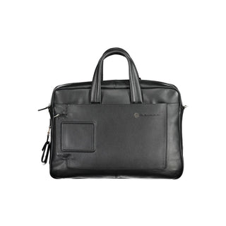 Nero Leather Men Briefcase