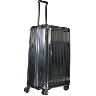 Bolsa de viaje de policarbonato negra para hombre