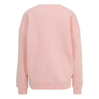 Sudadera rosa de algodón