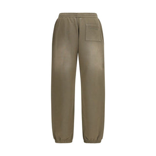 Bicolor Cotton Joggers (Workout Pants)
