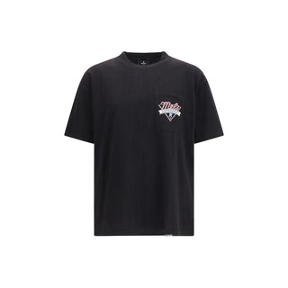Camiseta de algodón negro