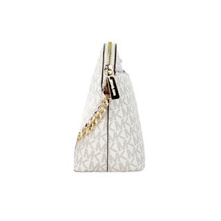 Bolso bandolera Michael Kors para mujer con bolsillo trasero y lona con firma