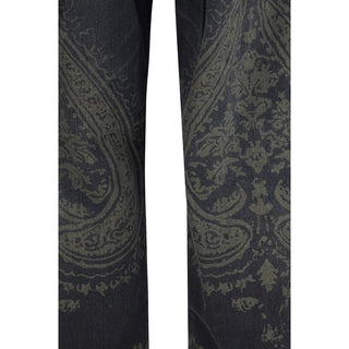 Jeans de algodón negro