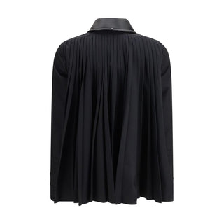 Black Polyester Pattern Shirt