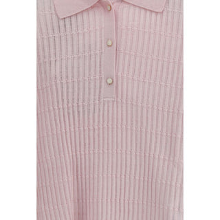 Camisa de manga corta de seda multicolor