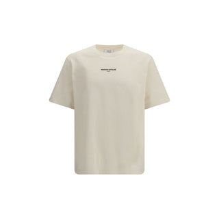 Beiges Baumwoll-T-Shirt